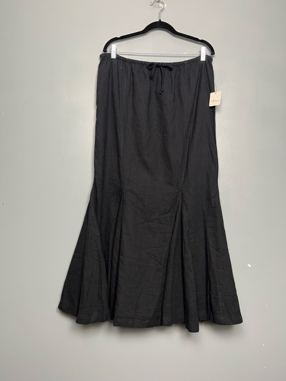 Free People Black Maxi Skirt